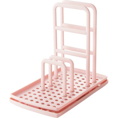 Rack De Rangement D'Angle - En Plastique Abs - Pour Salle De Bain Et Cuisine - 18 X 10 5 X 16 5 Cm - 1 Pièce