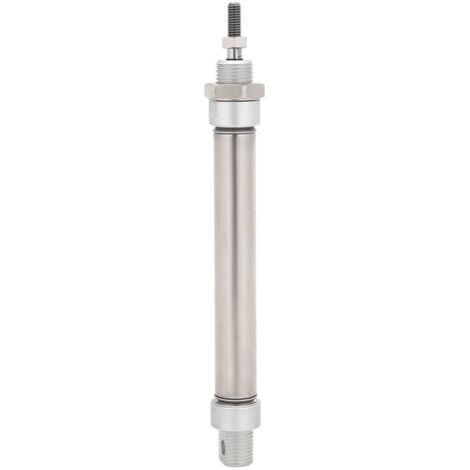 Vérin pneumatique miniature MA16 à double effet, en acier inoxydable, pour l'industrie pneumatique (MA16x25) (1/5)