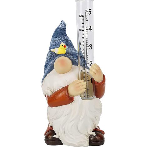 Pluviomètre en verre pour décoration extérieure de terrasse, pelouse, cour, jardin (1/5)