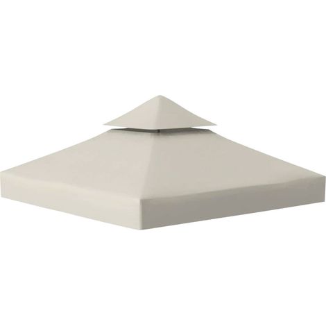 SWANEW Tetto di ricambio per gazebo a pergola 3x3M in beige 150g/m2 Tetto per tenda da ricevimento (1/5)