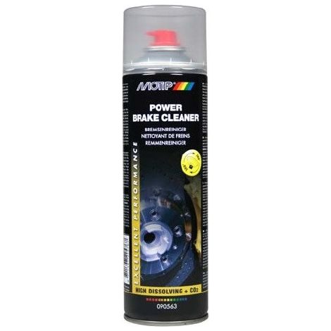 Nettoyant frein aérosol 500ml M563 MOTIP - Conditionnement: 240 aérosols de 500 ml