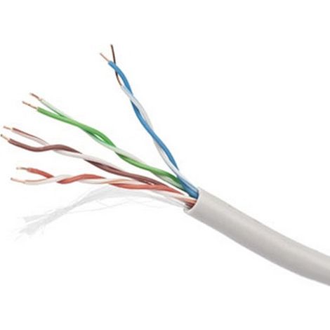 GEMBIRD CABLE RED UTP CAT5E CCA PREMIUM SOLIDO 100 M (1/2)