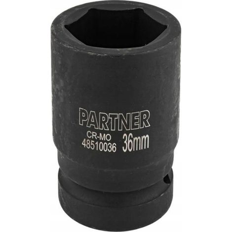 Douille à impact profonde 6 pans 1" 36 mm Partner