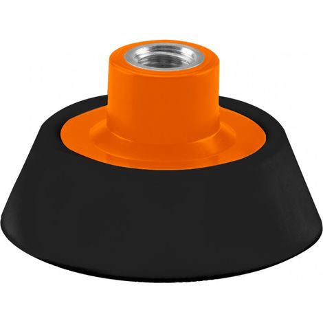 Soporte de montaje de 75 mm para almohadillas de pulido de 80 mm, con velcro. (1/4)