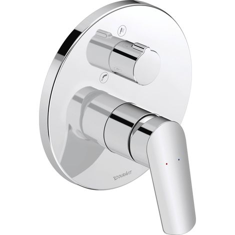 Duravit No.1 Mitigeur monocommandé pour bain, encastré, 2