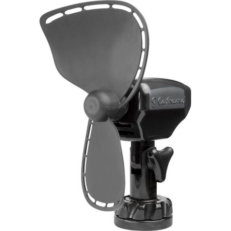 Ventilateur 12V câblage Direct. sans Gril et Fonctionnement Silencieux. Conception de Lames Antichoc FingerSafe. 2 Vitesses. Fabriqué au Canada (1/2)