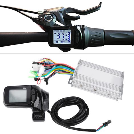 Kit de contrôleur sans balais pour vélo électrique, scooter et vélo électrique avec écran LCD étanche (500 W 48 V) (1/5)