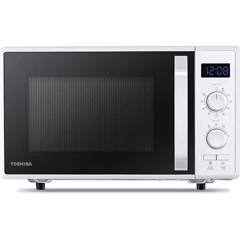 Four à Micro-ondes Toshiba avec Grill 23L 900W Blanc MWAG23PWH