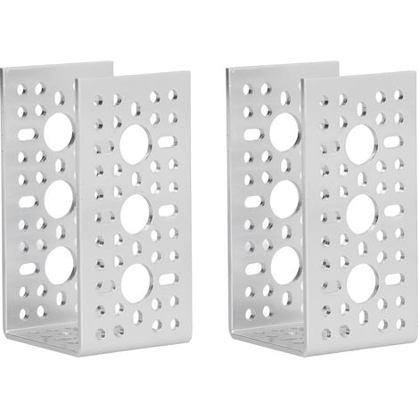 2 Supports en U en alliage d'aluminium pour servo de robot, kit DIY robotique (1/5)