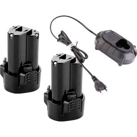 2X BL1013 1.5Ah Batteries 10.8V avec Chargeur 10,8 DC10WA DC10WB, Compatible avec Makita 10.8V Akku BMR102 DMR104 BMR107 LXRM02 LXRM03 Radio (1/5)