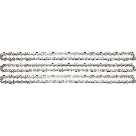 Chaine tronconneuse 3 x Chaînes de tronçonneuses 45cm .325" 68 maillons d'Entraînement 1.6 mm compatible avec Stihl Husqvarna Dolmar Makita et autres accessoire pour tronçonneuse (1/5)