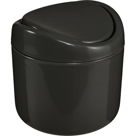 Corbeille Ø14x13, eco graphite, 1,3 litres