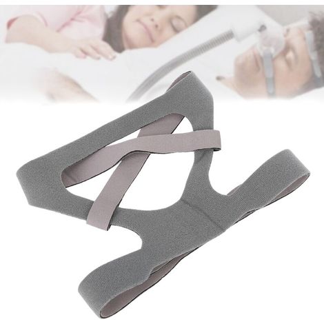 Bandeau Respiratoire Anti-Transpiration Lavable - Masque Sport avec Bandeau Frontale (Gris) (1/5)