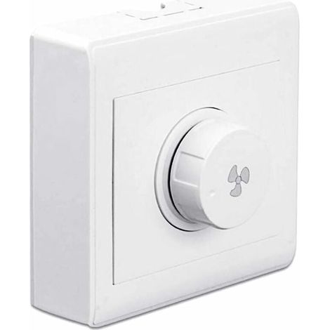 86 Type Réglage du Ventilateur de Plafond Régulateur de Vitesse en continu Interrupteur Mural 220V 10A pour gradateur 15-300W-LIAIKI