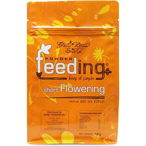 Engrais SHORT Flowering Powder Feeding 125gr - GREEN HOUSE