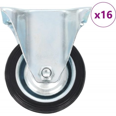 16 Stk. Bockrollen 75 mm