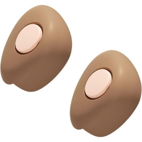 Lot de 2 protections d'angle anti-collision pour meubles et hottes de cuisine. Coussinets de protection en gel de silice. (1/5)