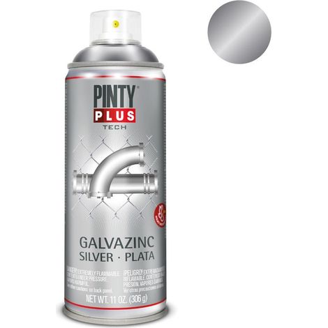 Spray Zincato a Freddo Argento PintyPlus Tech