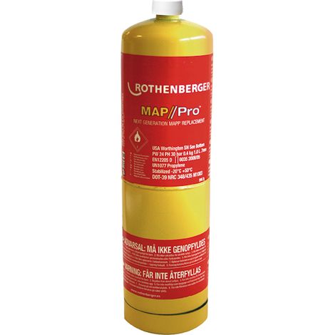 Botella gas Mapp Rothenberger 435 Gr
