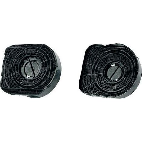 Filtre a charbon MCFE14 - 2 pieces pour hotte Electrolux, Aeg ref : 50290648000 (1/4)