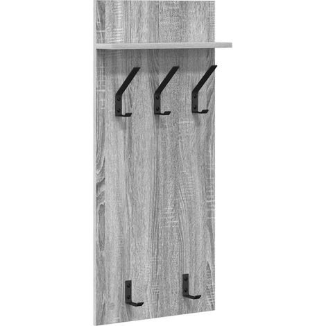 Maison Exclusive - Wandmontierter nachttisch Wandhalterung Graues (1/5)
