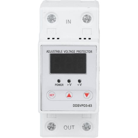 Dispositif de protection contre les surtensions à réarmement automatique réglable DDSVPD3‑63 220V63A (1/5)