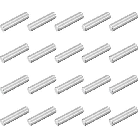 60pcs M3x12mm Goupille Cylindrique Étagère, Goujons Cylindriques Acier Inoxydable 304, Support Cheville d'Étagère Fixation pour Fabrication Industrie Mécanique Installation Meuble (1/5)