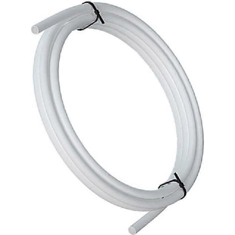 1 m PTFE-Schlauch, Innendurchmesser 2 mm, Außendurchmesser 4 mm, für 3D-Drucker Ender3 CR10 Ender5, kompatibel mit V5 V6 MK8 J-Head-Extrudern, Weiß (Weiß)