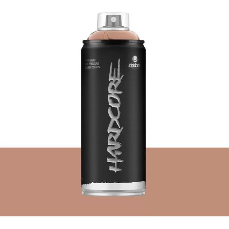 Bombe de peinture aérosol MTN Hardcore métallisé Cuivre 0,4 L (1/2)
