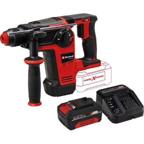 EINHELL PROFESSIONAL Marteau perforateur sans fil TP-HD 18/26 LI BL Kit (1x 4,0 Ah) (1/5)