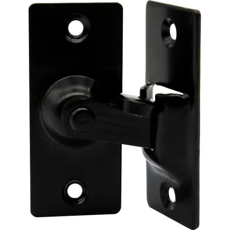 90-degree right-angle stainless steel door lock, used for wooden fences, sliding doors and windows (1/5)