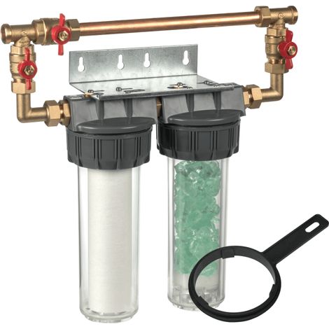 DualoSuper 6 Apic : Filtre Anti impuretés, Anti tartre et anti corrosion avec by-pass inclinable (1/5)