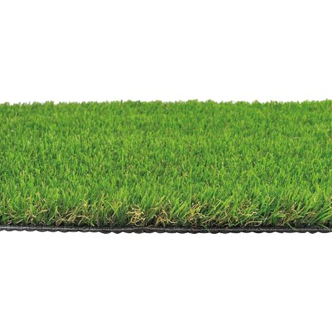 Gazon synthe'tique 1x10 m e'paisseur 25 mm en tapis de gazon PVC pour jardin balcon piscine