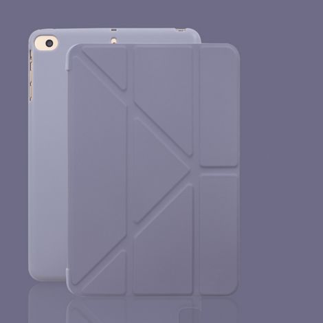 Coque Support Pour iPad 9.7 Pouces - Protection Arrière Intégrée - Compatible Modèles 2017 A1822 A1823 Et 2018 A1893 A1954 - 1 Pièce (1/5)