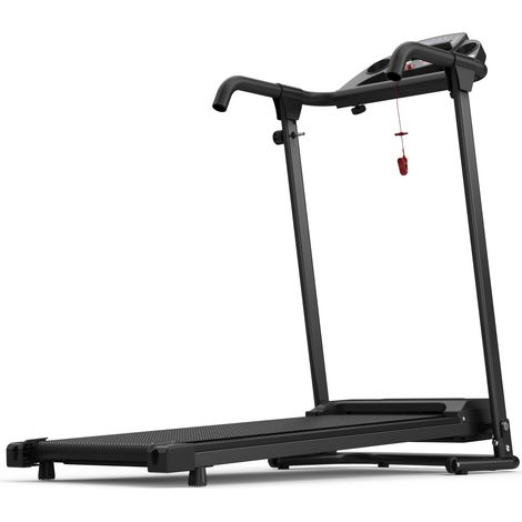 Cinta de correr plegable para casa con APP, 12 programas, 120 kg, negra, MODENUIT (1/5)