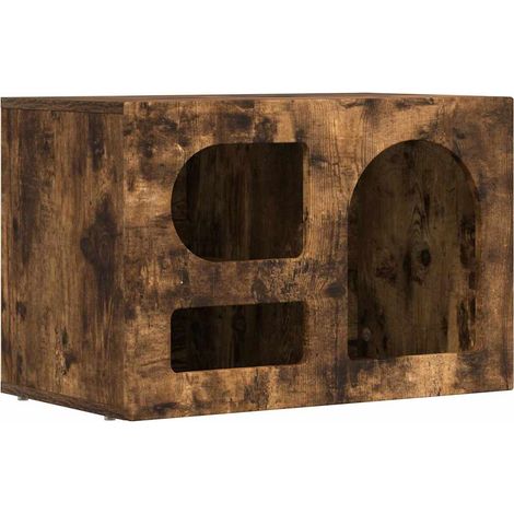 Maison Exclusive - TV-Schränk Geräucherte Eiche 60 x 35 x 40 cm H