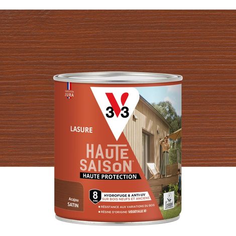 V33 Lasure V33 Haute saison 8 ans acajou satiné 0.75 l