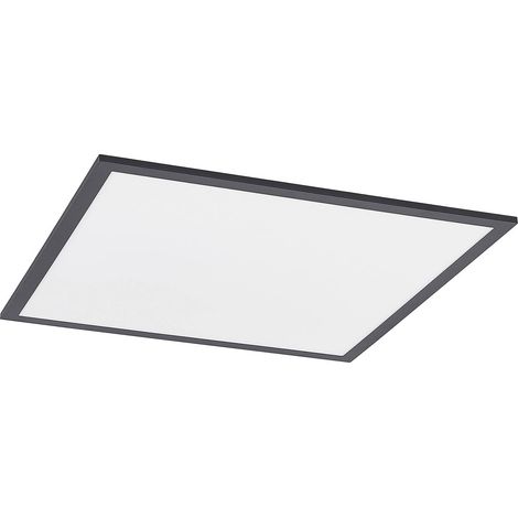 LED Panel "Nelios" aus Aluminium dimmbar mit Fernbedienung für Küche von Lindby (1/5)