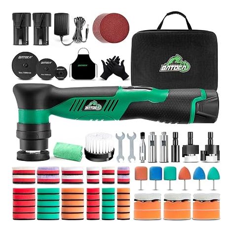 BATOCA S5 Mini Wireless Car Polisher Orbital and Rotary Polisher (1/5)