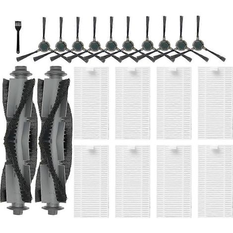 Set mit 21 Ersatzteilen für den AIRROBO P20 Saugroboter: Hauptwalze, Seitenbürsten, HEPA-Filter und Reinigungsbürste. (1/5)