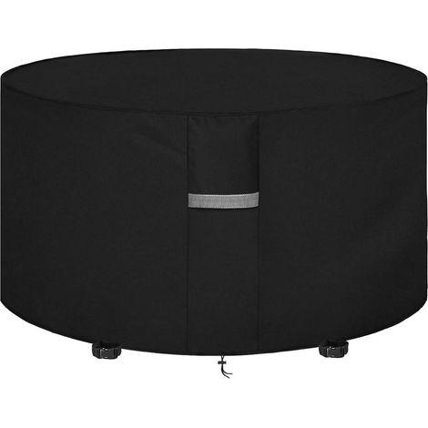 Dokon Gartenmöbel Abdeckung 600D Oxford Rund Ø190x80cm Schutzhülle (1/5)