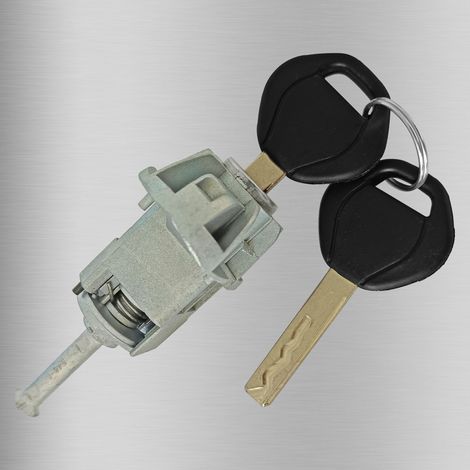 Automotive parts for BMW E46 left door lock cylinder (2 keys), OE: 51217019975 (1/4)
