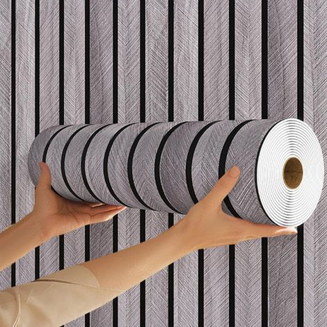 Papier Peint Bois 3D Autocollant Rustique,Effet Texture Bois Naturel,40x300cm,Film Adhésif Meuble Imperméable pour Salon,Chambre,Cuisine,Rénovation de Meubles,Style Industriel (1/5)