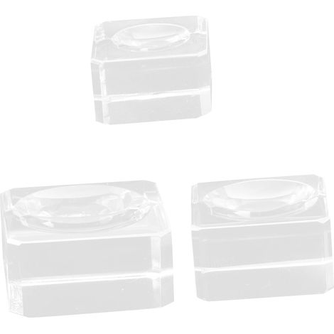 Socle transparent pour boule de cristal, piédestal élégant et durable, (1/5)