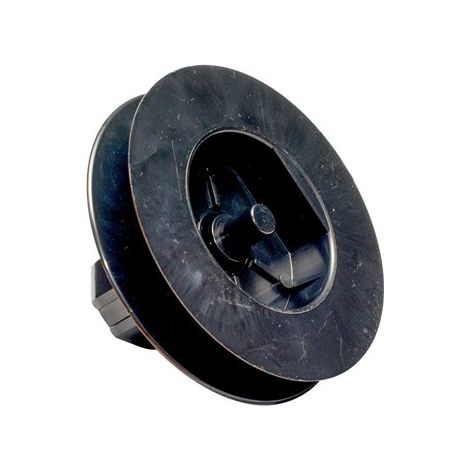 Axe De Poulie En Plastique Pr21 Noir Pour Roulement De Courroie De 18 Mm (1/3)