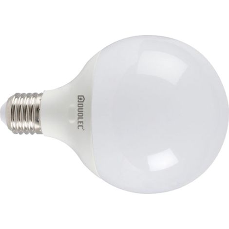 Bombilla Led globo DUOLEC G95 luz fría 15W -