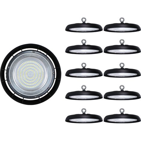 Projecteur LED industriel 100W – Lumière blanche froide 6400K – 11000Lm – IP65 – Angle de faisceau 120° – Pour entrepôts et ateliers – Digilamp