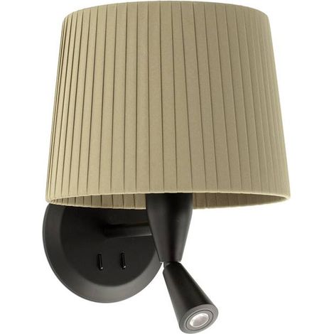 Faro SAMBA - Lampada da lettura Lampada da parete Nero, Verde, E27 (1/5)