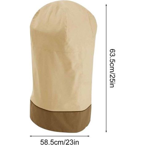 Housse Pour Fumoir Electrique - Tissu Oxford 210D Impermeable - Protection Contre Pluie Vent Et Uv - 1 Piece (1/5)