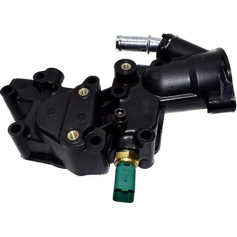 Boîtier de thermostat avec capteur pour Peugeot 1007 205 206 207 309 Bipper Citroën BX C2 C3 C15 Nemo 1336Y8 (1/5)